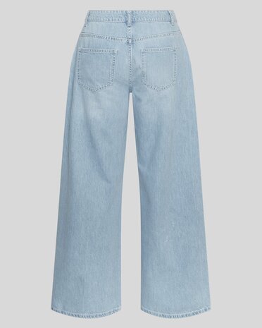 MSCH Ingrid Lis HW Wide Jeans – Light Blue Wash MSCH Ingrid Lis HW Wide Jeans – Light Blue Wash