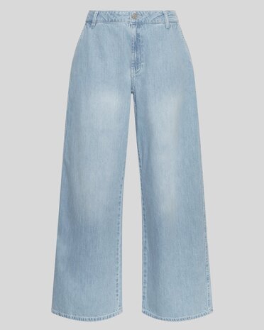 MSCH Ingrid Lis HW Wide Jeans – Light Blue Wash MSCH Ingrid Lis HW Wide Jeans – Light Blue Wash