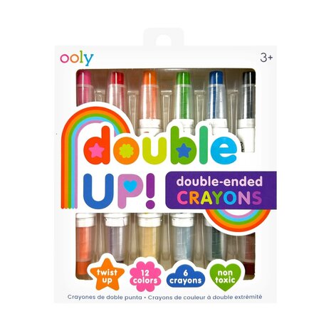 Ooly Double Up! Double-Ended Crayons