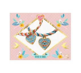 Djeco Duo Jewels - You&Me Friendship and Hearts Djeco Duo Jewels - You&Me Friendship and Hearts