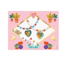 Djeco Duo Jewels - You&Me Heart Threading Djeco Duo Jewels - You&Me Heart Threading