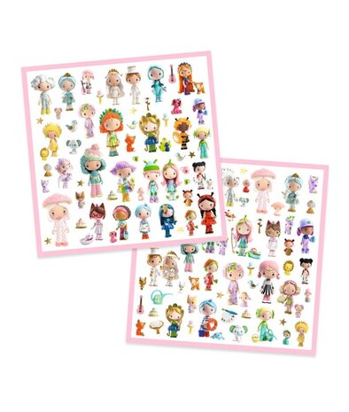 Djeco 160 Metallic Stickers Tinyly