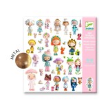 Djeco 160 Metallic Stickers Tinyly Djeco 160 Metallic Stickers Tinyly