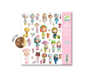 Djeco 160 Metallic Stickers Tinyly