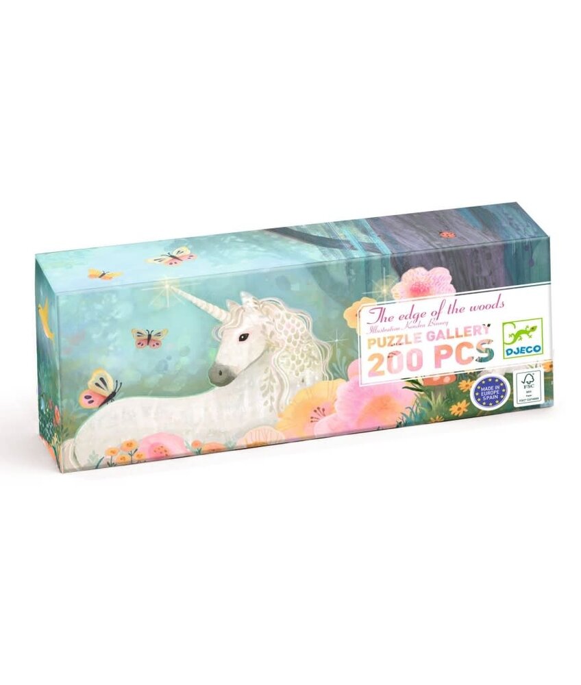 Djeco Puzzel the Edge of the Woods - 200pcs Djeco Puzzel the Edge of the Woods - 200pcs