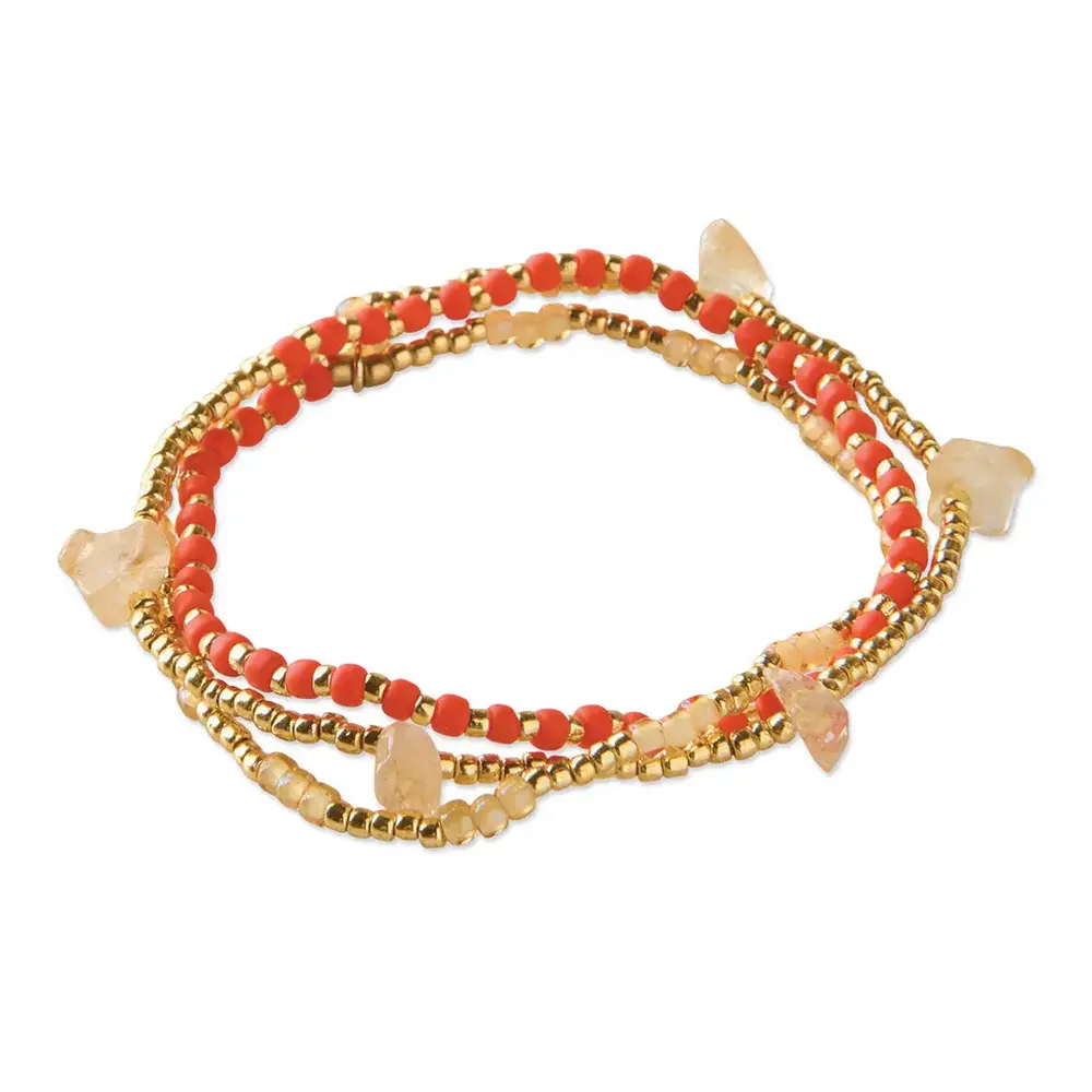 A Beautiful Story Stream Citrine Bracelet GC A Beautiful Story Stream Citrine Bracelet GC