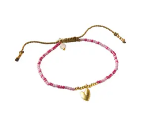 A Beautiful Story Dreaming Rose Quartz Bracelet GC A Beautiful Story Dreaming Rose Quartz Bracelet GC