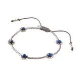 A Beautiful Story Botanic Lapis Lazuli Bracelet SC A Beautiful Story Botanic Lapis Lazuli Bracelet SC