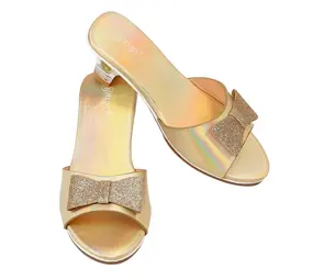 Souza Slipper met Hak Emmeline - Goud Metallic