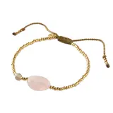 A Beautiful Story Surprise Rose Quartz Labradorite Bracelet GC A Beautiful Story Surprise Rose Quartz Labradorite Bracelet GC