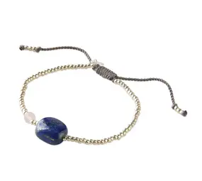 A Beautiful Story Surprise Lapis Lazuli Rose Quartz Bracelet SC A Beautiful Story Surprise Lapis Lazuli Rose Quartz Bracelet SC