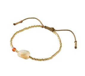 A Beautiful Story Surprise Citrine Carnelian Bracelet GC A Beautiful Story Surprise Citrine Carnelian Bracelet GC