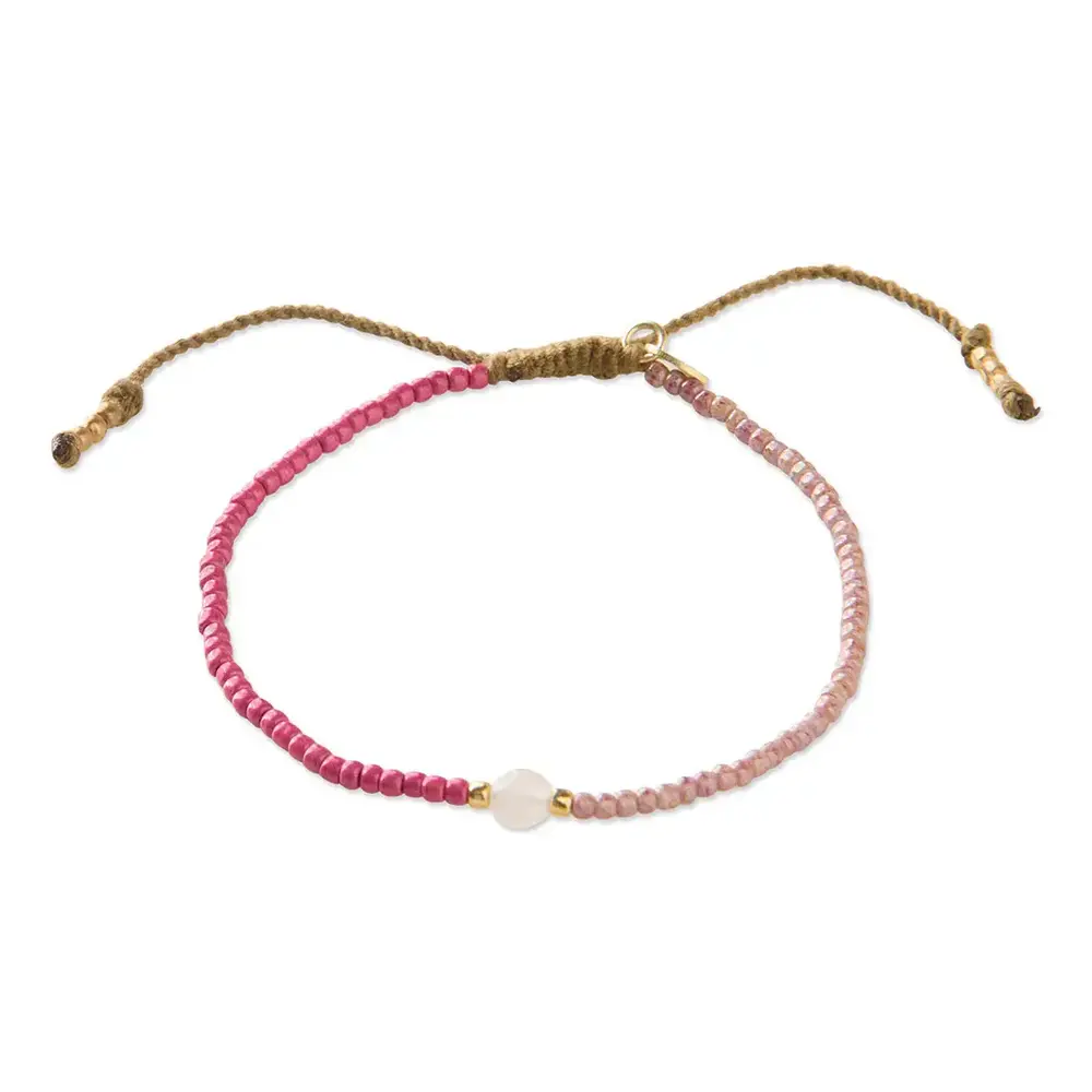 A Beautiful Story Pleasure Rose Quartz Bracelet GC A Beautiful Story Pleasure Rose Quartz Bracelet GC