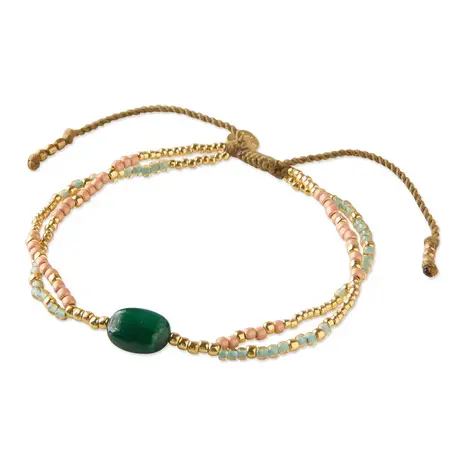 A Beautiful Story Shining Aventurine Bracelet GC A Beautiful Story Shining Aventurine Bracelet GC