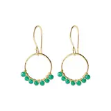 A Beautiful Story Compassion Aventurine Earrings GP A Beautiful Story Compassion Aventurine Earrings GP