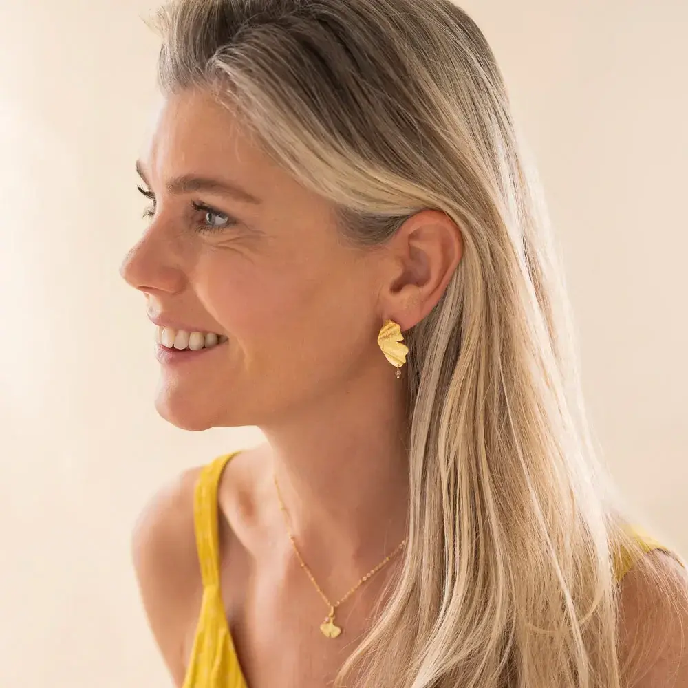 A Beautiful Story Exotic Citrine Earrings GP A Beautiful Story Exotic Citrine Earrings GP