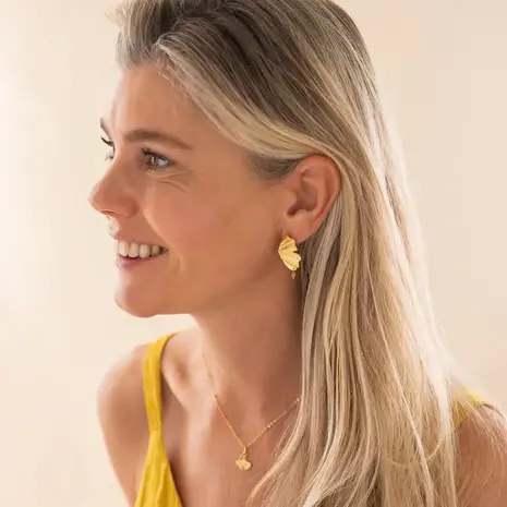 A Beautiful Story Exotic Citrine Earrings GP A Beautiful Story Exotic Citrine Earrings GP