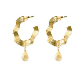 A Beautiful Story Ambitious Citrine Earrings GP A Beautiful Story Ambitious Citrine Earrings GP