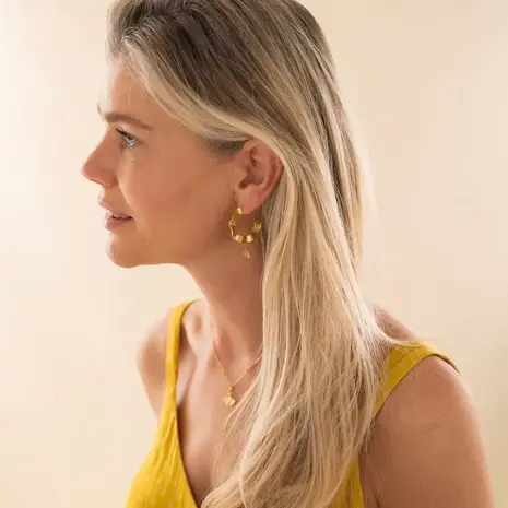 A Beautiful Story Ambitious Citrine Earrings GP A Beautiful Story Ambitious Citrine Earrings GP