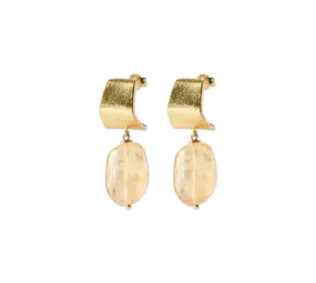 A Beautiful Story Honest Citrine Earrings GP A Beautiful Story Honest Citrine Earrings GP