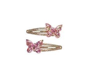 Souza Haarclipjes Wiep Vlinder - Roze Souza Haarclipjes Wiep Vlinder - Roze