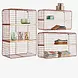 Madam Stoltz Wall shelves w/ wood - Rust Madam Stoltz Wall shelves w/ wood - Rust