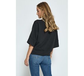 Peppercorn Dicette Half Sleeve Blouse - Black Peppercorn Dicette Half Sleeve Blouse - Black
