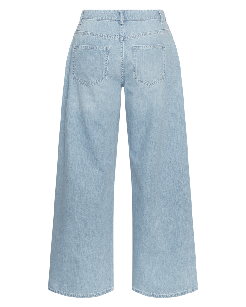 MSCH Ingrid Lis HW Wide Jeans – Light Blue Wash MSCH Ingrid Lis HW Wide Jeans – Light Blue Wash