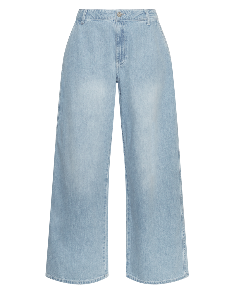 MSCH Ingrid Lis HW Wide Jeans – Light Blue Wash MSCH Ingrid Lis HW Wide Jeans – Light Blue Wash