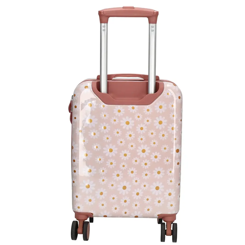 Zebra Kinderkoffer - Licht roze - Bloemetjes Zebra Kinderkoffer - Licht roze - Bloemetjes