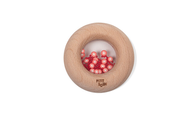 Petit Boum Sensorische Donut – Tomaat