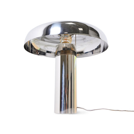 HK Living Mushroom table lamp - Chrome HK Living Mushroom table lamp - Chrome