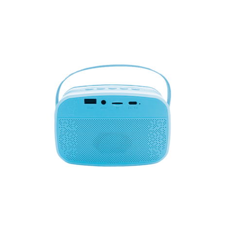 Lalarma Karaokeset Party 2 microfoons - Blauw