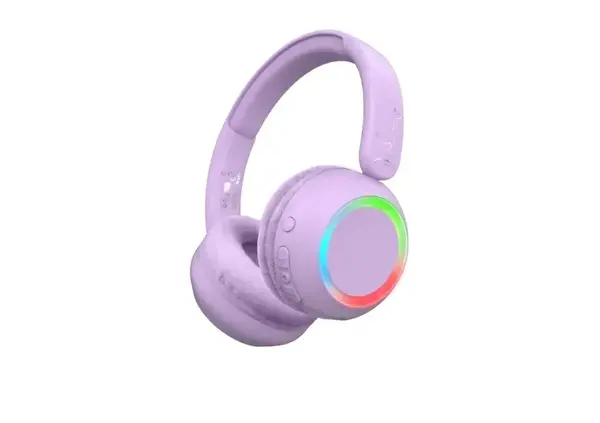 Lalarma Koptelefoon met lichtjes - Purple Lalarma Koptelefoon met lichtjes - Purple