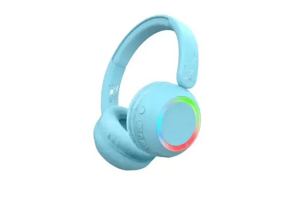 Lalarma Koptelefoon met lichtjes - Blauw Lalarma Koptelefoon met lichtjes - Blauw