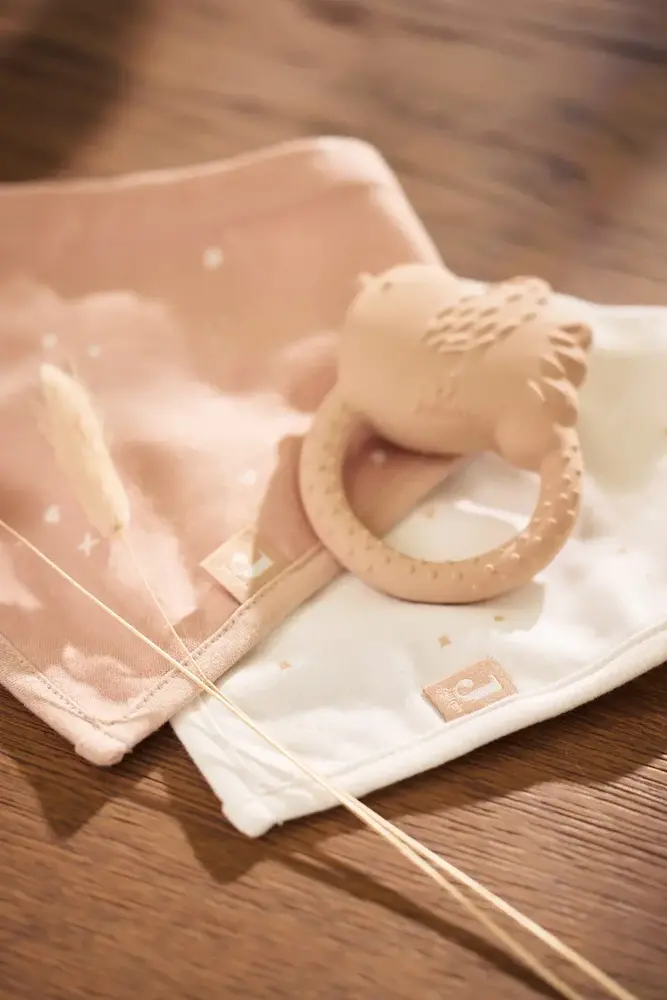 Jollein Bijtring Rubber - Lovely Birds Jollein Bijtring Rubber - Lovely Birds