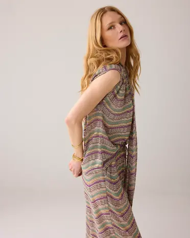 Summum Woman Top multicolour sparkly wave  Summum Woman Top multicolour sparkly wave