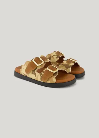 Summum Woman Sandal canvas print stud - Multicolour Summum Woman Sandal canvas print stud - Multicolour
