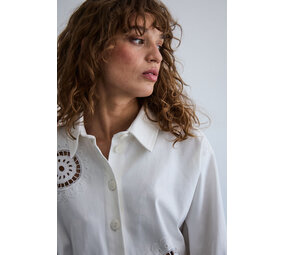 ICHI Carolinas Shirt – Cloud Dancer