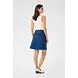 Culture Lea Ami Short Skirt – Medium Blue Wash