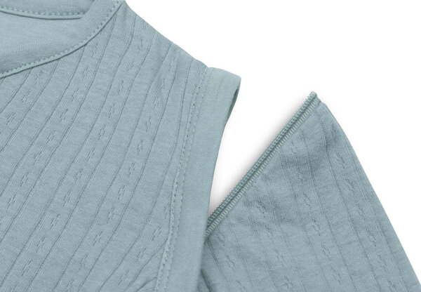 Jollein Slaapzak Newborn met Afritsbare Mouw Rond 60cm Ajour - Sea Green Jollein Slaapzak Newborn met Afritsbare Mouw Rond 60cm Ajour - Sea Green