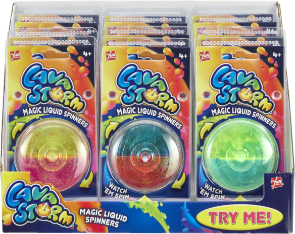 Magic Liquid Lava Spinners