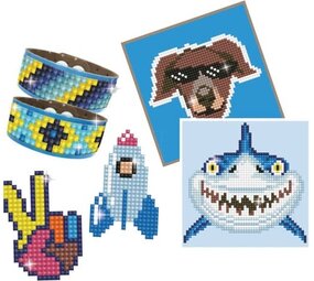 Diamond Dotz - Boy Variety Kit 6 Projects Diamond Dotz - Boy Variety Kit 6 Projects