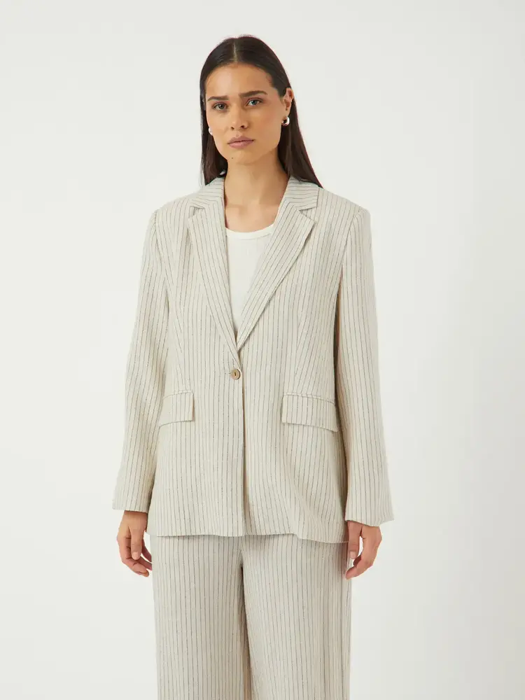 Y.A.S Liru LS Blazer - Birch Black Y.A.S Liru LS Blazer - Birch Black