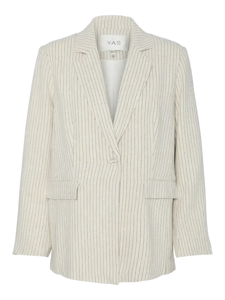 Y.A.S Liru LS Blazer - Birch Black Y.A.S Liru LS Blazer - Birch Black