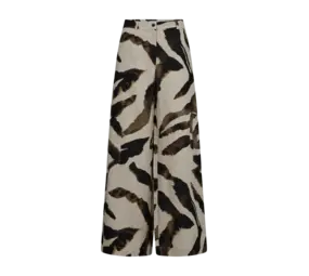 Cph Muse Natuli Pants - Peyote w. black Cph Muse Natuli Pants - Peyote w. black