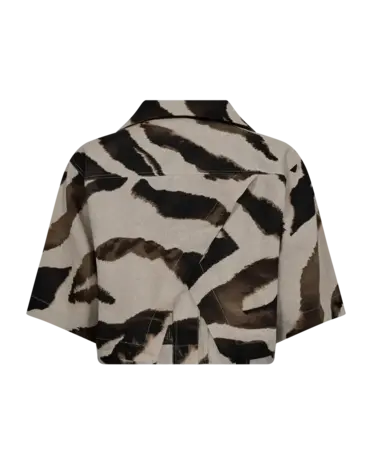 Cph Muse Natuli Shirt - Peyote w. black