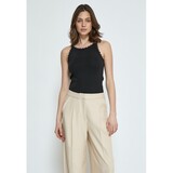 Peppercorn Alice GOTS Strap Top - Black