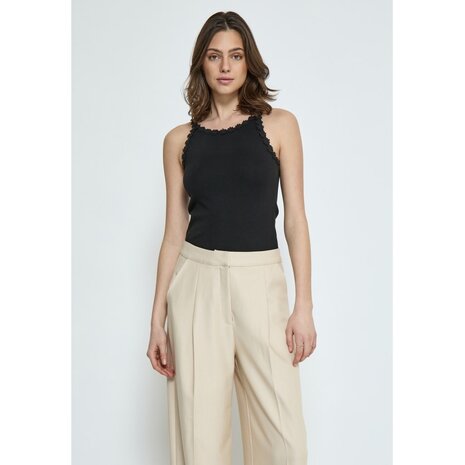 Peppercorn Alice GOTS Strap Top - Black Peppercorn Alice GOTS Strap Top - Black