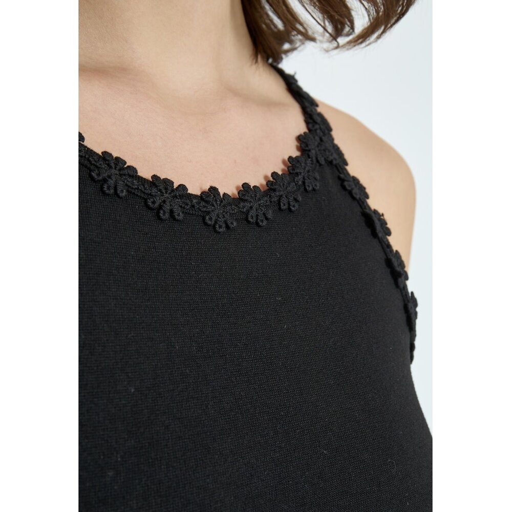 Peppercorn Alice GOTS Strap Top - Black Peppercorn Alice GOTS Strap Top - Black